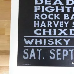 TAZ KXLU Fundraiser - 1995 T.A.Z. Poster Beck Los Angeles, CA 1st Ed Gig Posters 13 TAZ KXLU Fundraiser - 1995 T.A.Z. Poster Beck Los Angeles, CA 1st Ed Gig Posters