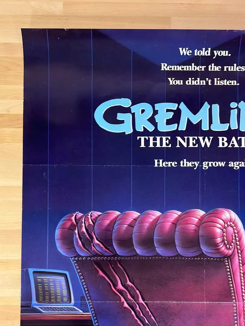 Sold Out Posters Gremlins 2 - 1990 One Sheet Movie Poster Original Vintage 27x40 Movie/TV Posters 5 Sold Out Posters Gremlins 2 - 1990 One Sheet Movie Poster Original Vintage 27x40 Movie/TV Posters