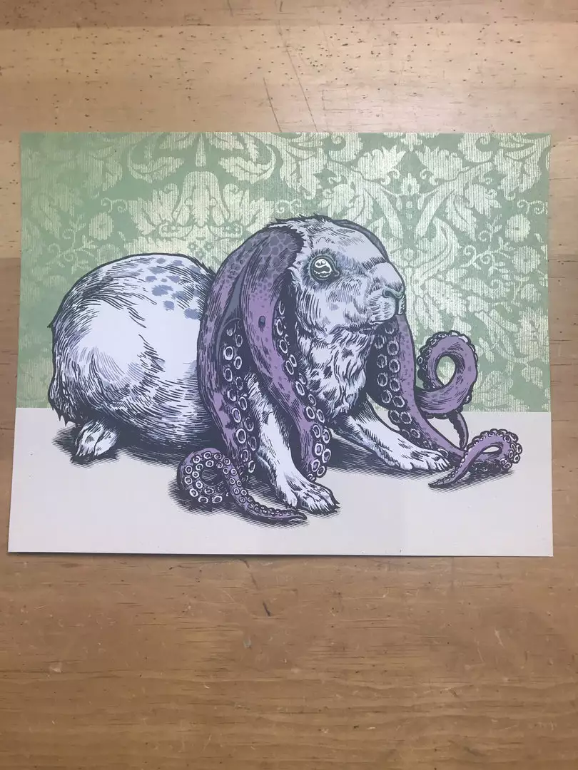 Phineas X Jones Buntacles - 2011 Phineas Jones Poster Art Print Bunny 5 Phineas X Jones Buntacles - 2011 Phineas Jones Poster Art Print Bunny