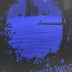 String Cheese Incident - 2006 Daniel Danger Poster Chicago VARIANT