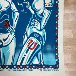 Foo Fighters - 2017 Chris Hopewell Poster Las Vegas, NV Gig Posters