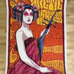 Arctic Monkeys - 2009 Ken Taylor Poster Melbourne, AUS