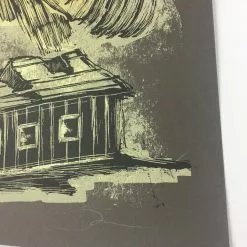 Reconstructed Barn Owl - 2013 Dan Grzeca Poster Art Print Charcoal Brown Art Prints