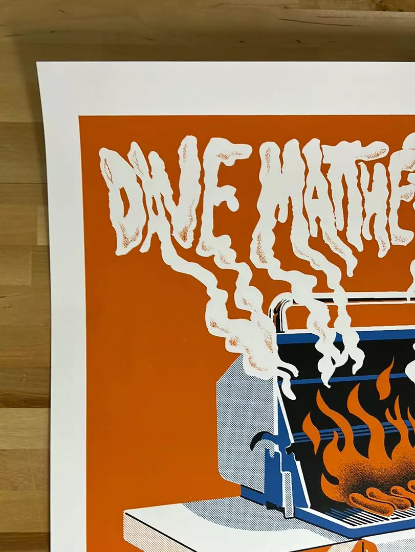 Methane Studios Dave Matthews Band - 2007 Methane Poster West Palm Beach, FL 5 Methane Studios Dave Matthews Band - 2007 Methane Poster West Palm Beach, FL