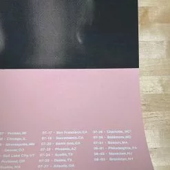 Sold Out Posters Colorado Glassjaw - 2018 Poster Denver, CO Summer Tour Print 12 Sold Out Posters Colorado Glassjaw - 2018 Poster Denver, CO Summer Tour Print