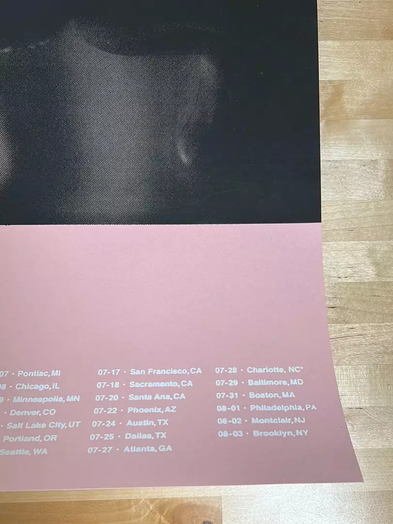 Sold Out Posters Colorado Glassjaw - 2018 Poster Denver, CO Summer Tour Print 7 Sold Out Posters Colorado Glassjaw - 2018 Poster Denver, CO Summer Tour Print