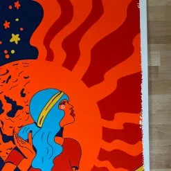 Sold Out Posters Nathaniel Rateliff & The Night Sweats - 2016 Poster Red Rocks Morrison, CO