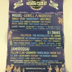 Sold Out Posters North Coast Music Festival - 2018 Poster Chicago, IL Union Park
