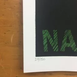 Gig Posters Nada Surf - 2008 Daniel Danger Poster Milan, ITA Musicdrome