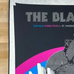 The Silent Giants The Black Keys - 2014 The Silant Giants Poster Tampa Amalie Arena Gig Posters