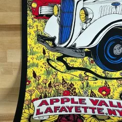 Caitlin Mattisson Gig Posters Billy Strings - 2021 Catlin Mattisson Poster Lafayette, NY Apple Valley 7/30