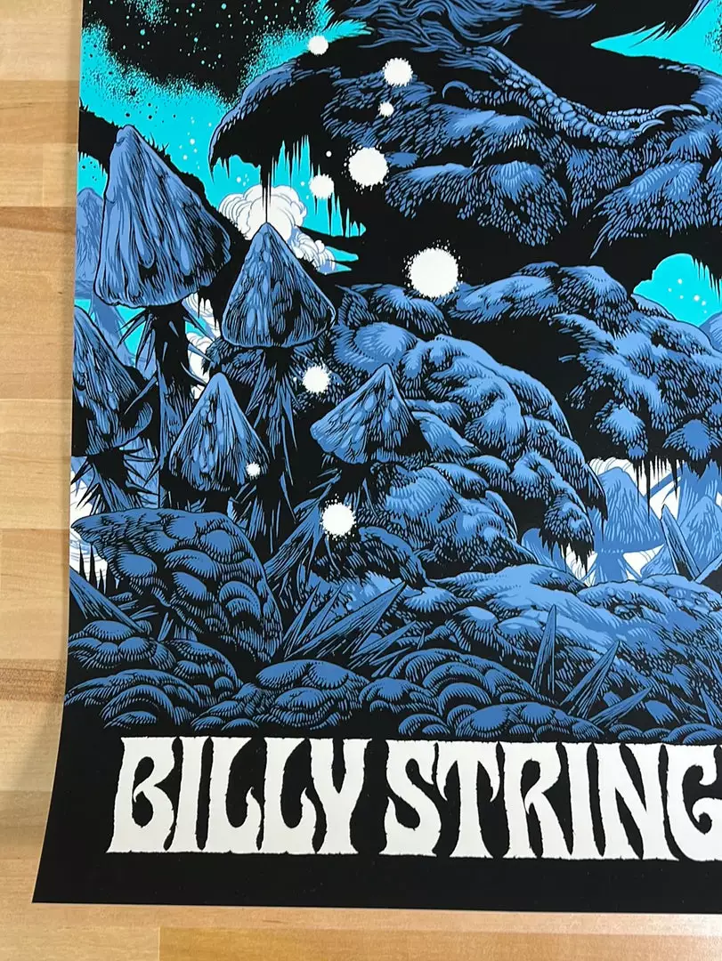 Gig Posters Billy Strings - 2021 Ken Taylor Poster Oakland, CA 8 Gig Posters Billy Strings - 2021 Ken Taylor Poster Oakland, CA