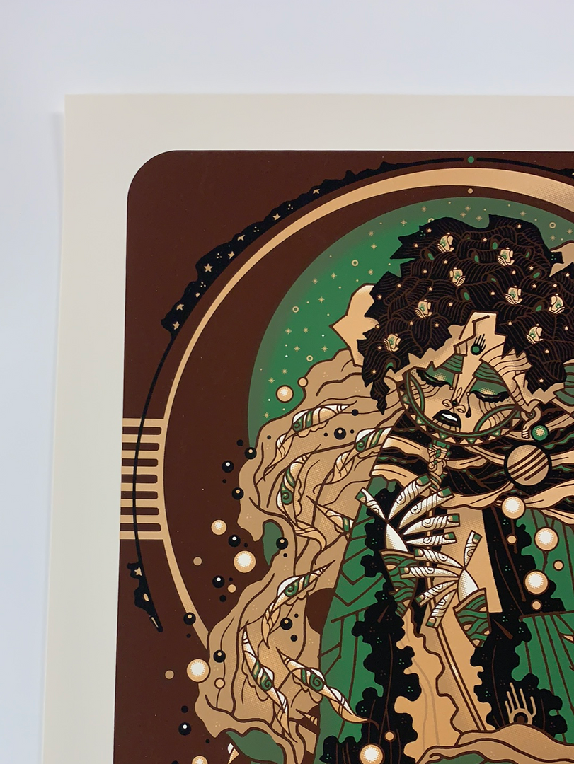 Like A Villain - 2014 Guy Burwell Poster S/N Gig Posters 5 Like A Villain - 2014 Guy Burwell Poster S/N Gig Posters