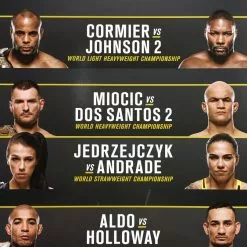 Sold Out Posters UFC Lives Here Poster 210, 211, 212 6 Sold Out Posters UFC Lives Here Poster 210, 211, 212