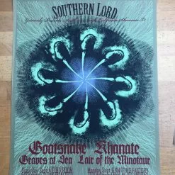 Goatsnake - 2005 Stephen Kasner Poster Hollywood, CA Knitting Factory Gig Posters