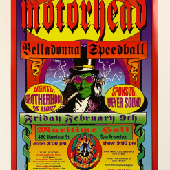 Gig Posters FD/ID 07 Motorhead - 1996 Jim Phillips Poster Maritime Hall San Fran 1st