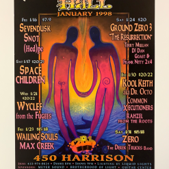 Mark Henson MHP 42 January - 1998 Poster Maritime Hall San Fran 1st