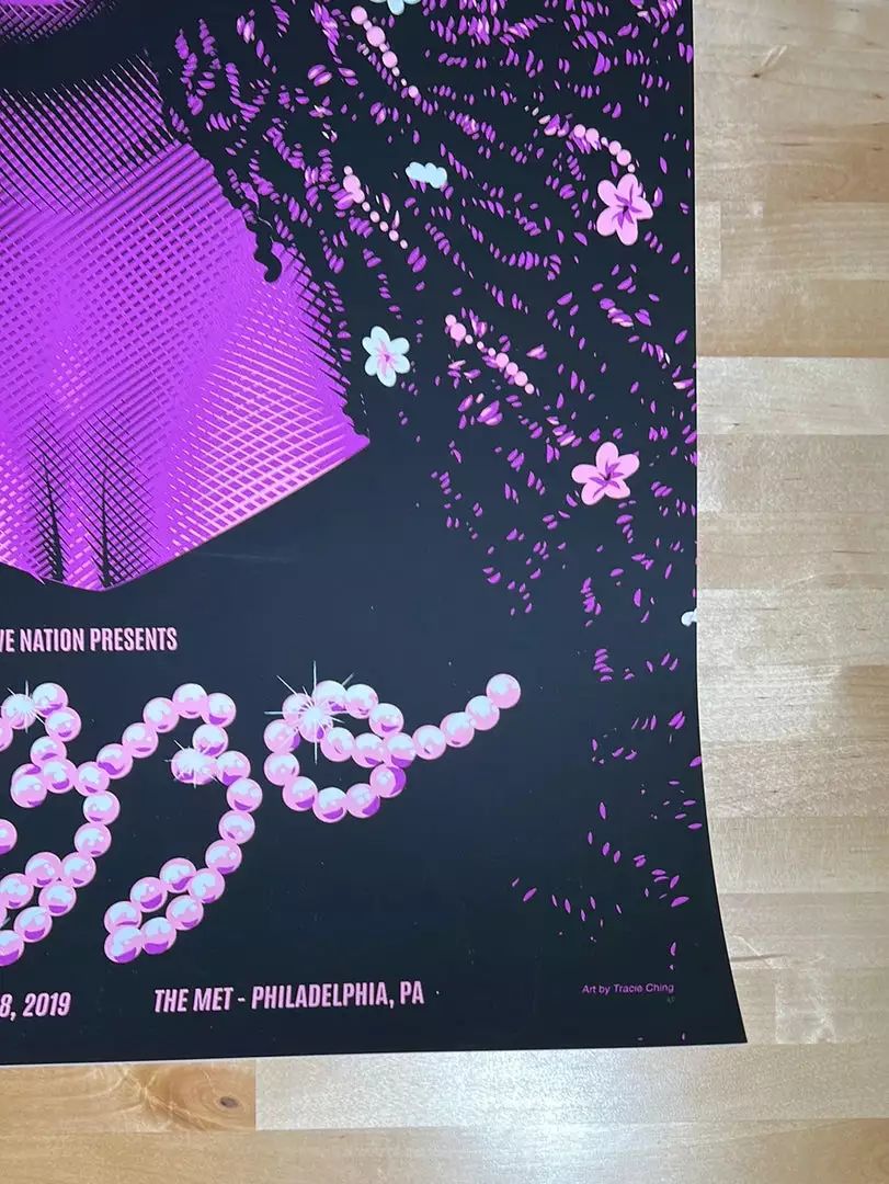 Lizzo - 2019 Tracie Ching Poster Philadelphia, PA The Met 7 Lizzo - 2019 Tracie Ching Poster Philadelphia, PA The Met