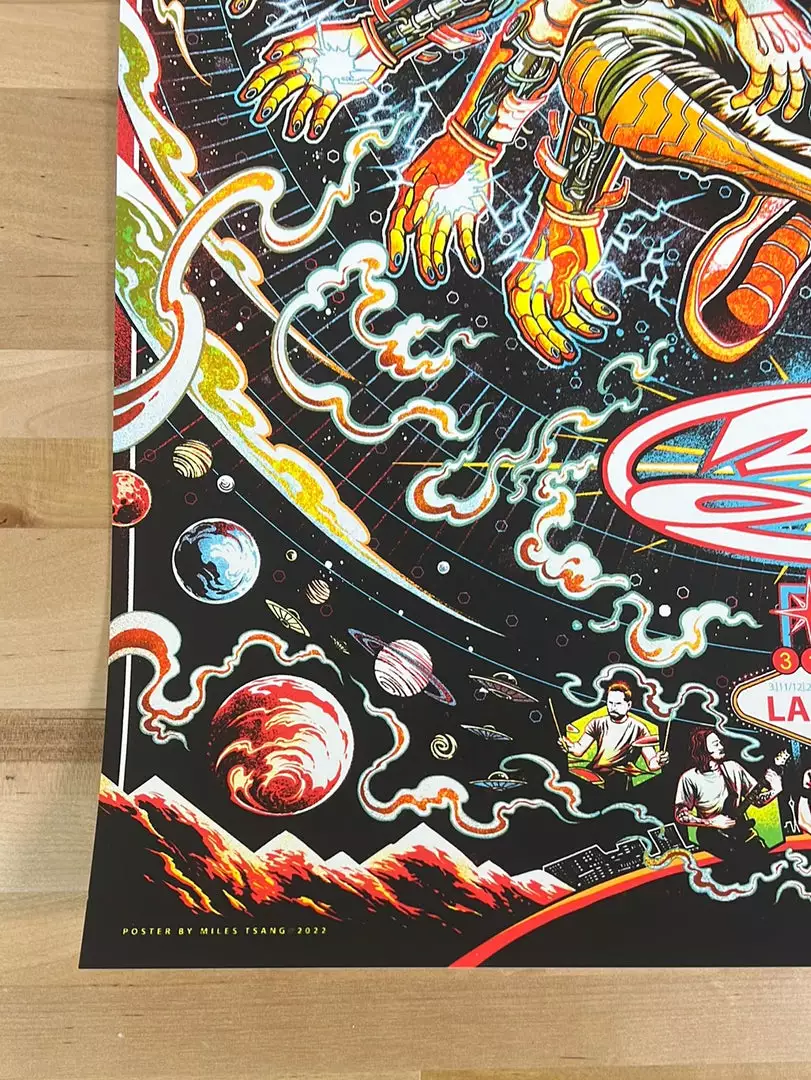 311 - 2022 Miles Tsang Poster Las Vegas, NV S/N Gig Posters 8 311 - 2022 Miles Tsang Poster Las Vegas, NV S/N Gig Posters