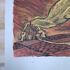 Ash - 2009 Dan Grzeca Poster Art Print Copper/Gold Variant Art Prints