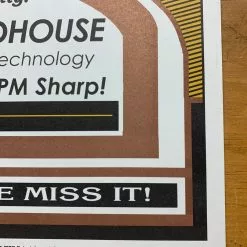 Bob Dylan - 2004 Geoff Gans Poster Rochester, NY Gordon Field House 12 Bob Dylan - 2004 Geoff Gans Poster Rochester, NY Gordon Field House