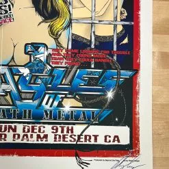 Queens Of The Stone Age - 2007 Rhys Cooper Poster Palm Desert, CA