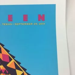 Gene Ween - 2011 Todd Slater Poster Austin, TX The Parish