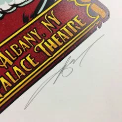 Umphrey's McGee 2016 - AJ Masthay Poster Albany, NY Palace Theatre Gig Posters