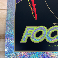 Foil Posters Foo Fighters - 2020 Brian Ewing Poster Cleveland, OH Dot Foil