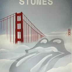 Sold Out Posters Rolling Stones - 2019 Poster No Filter Tour Santa Clara, CA