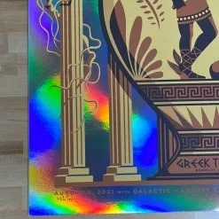 String Cheese Incident - 2021 Mike Tallman Poster Berkeley, CA FOIL Foil Posters