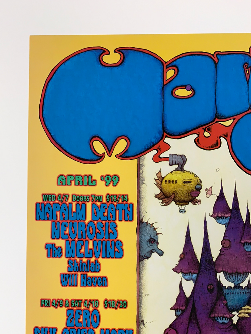 The Artworks MHP 62 April - 1999 Poster Maritime Hall San Fran 1st Gig Posters 5 The Artworks MHP 62 April - 1999 Poster Maritime Hall San Fran 1st Gig Posters