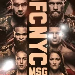 Sold Out Posters UFC 205 Poster Alvarez Vs. Conor McGregor, Woodley Vs. Thompson