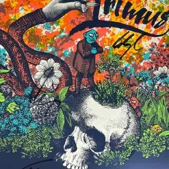Primus - 2018 Status Serigraph Poster Red Rocks, Morrison, CO Autographed