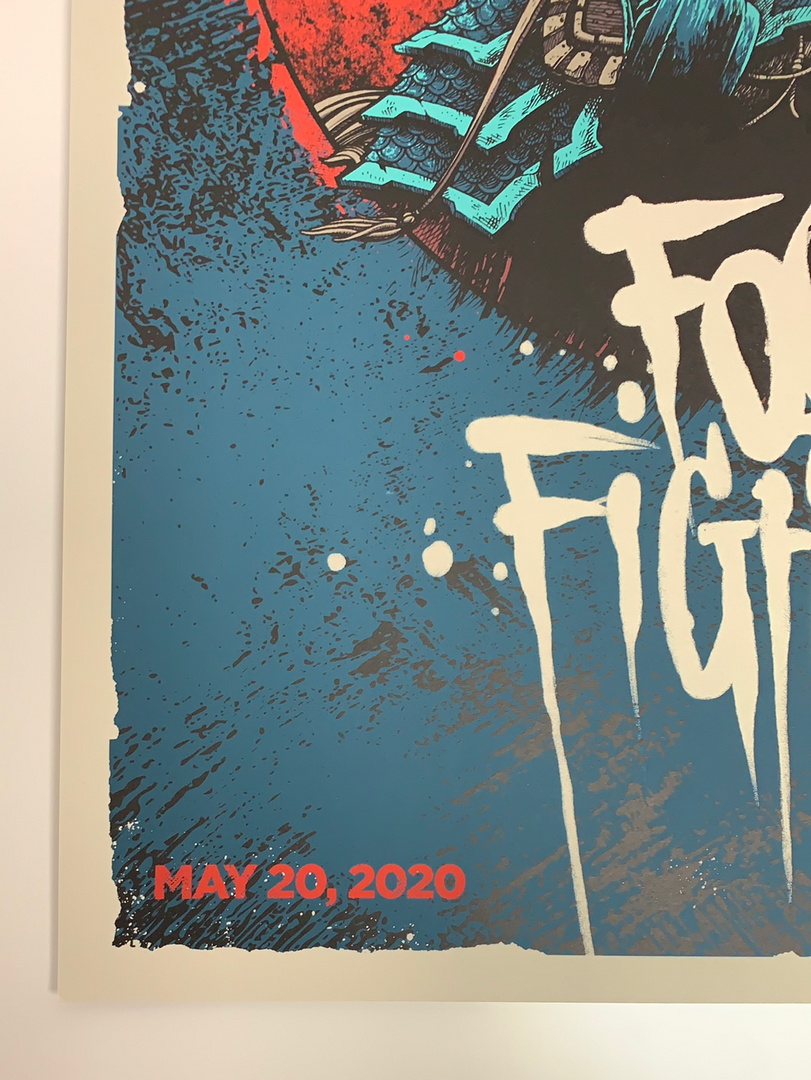 Gig Posters Foo Fighters - 2020 Dan Dippel Poster Hamilton, ON, CAN First Ontario 8 Gig Posters Foo Fighters - 2020 Dan Dippel Poster Hamilton, ON, CAN First Ontario
