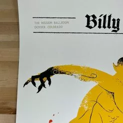 Billy Strings - 2021 Delicious Design League Poster Denver, CO 10/17 1st