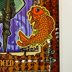 Incubus - 2001 Gregg Gordon Poster The Warfield Theatre San Fran 1st Gig Posters