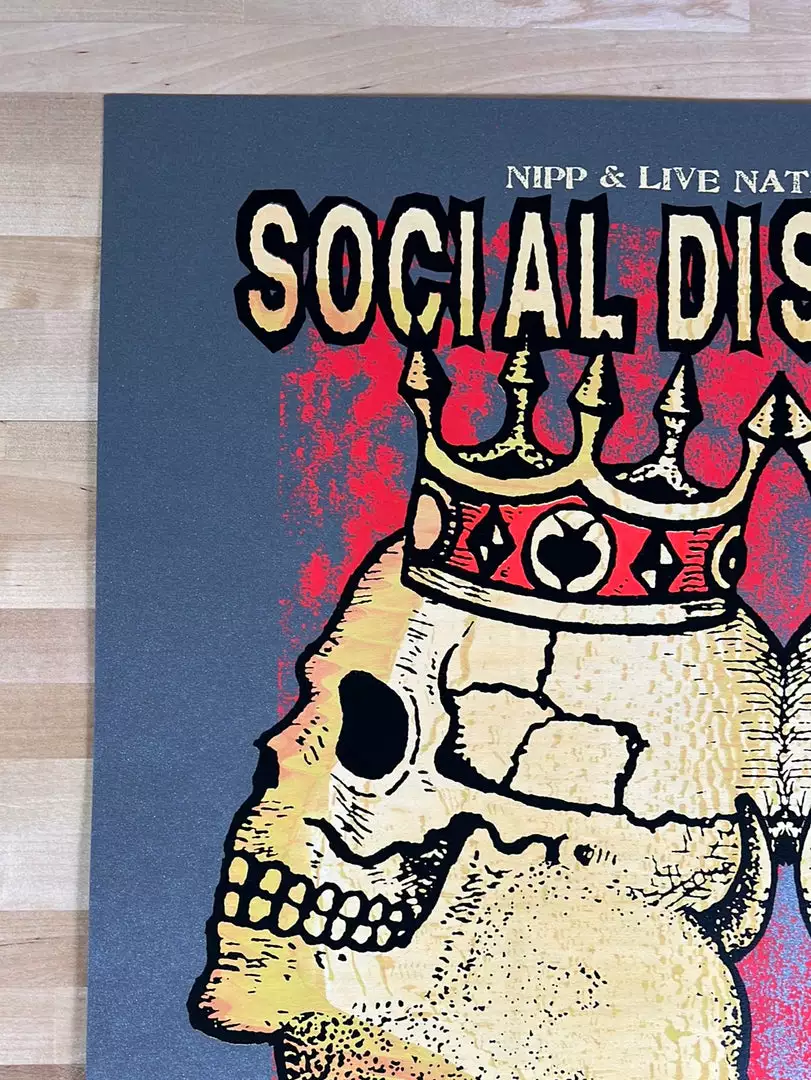 Social Distortion - 2006 Lindsey Kuhn Poster Red Rocks Morrison, CO Colorado 5 Social Distortion - 2006 Lindsey Kuhn Poster Red Rocks Morrison, CO Colorado