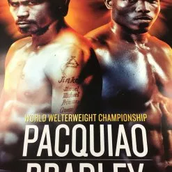 Sold Out Posters Boxing - 2016 Pacquiao Vs Bradley Poster