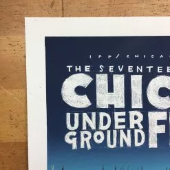 Chicago Underground Film Festival - 2010 Jay Ryan Poster Chicago Gene Siskel Fil