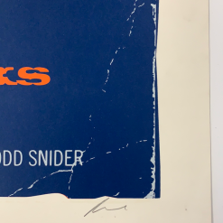 Methane Studios Yonder Mountain String Band - 2007 Methane Poster Red Rocks Morrison, CO Colorado