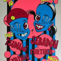 Gig Posters Tsunami Sebadoh - 1993 Pablo Poster Los Angeles, CA Whisky A Go-Go