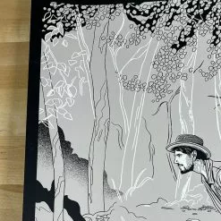 Gig Posters Ray Lamontagne - 2019 Yin Shian Ng Poster Philadelphia, PA