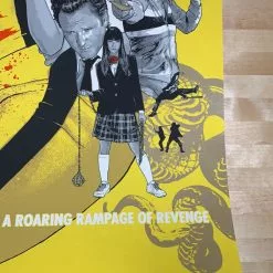 A Roaring Rampage Of Revenge! - 2021 Joshua Budich Poster Kill Bill Movie/TV Posters