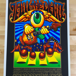 Jam In The Dam - 2008 Jeff Wood X/40 Poster Amsterdam, NED Melkweg