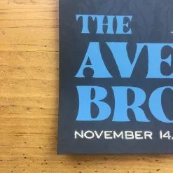 Avett Brothers - 2019 Todd Slater Poster Ames, IA Iowa State Center