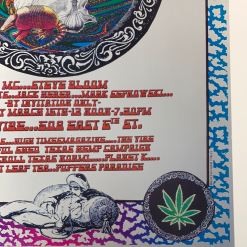 Gig Posters High Times Party - 2003 Brian Salvador Curley Poster Austin, TX