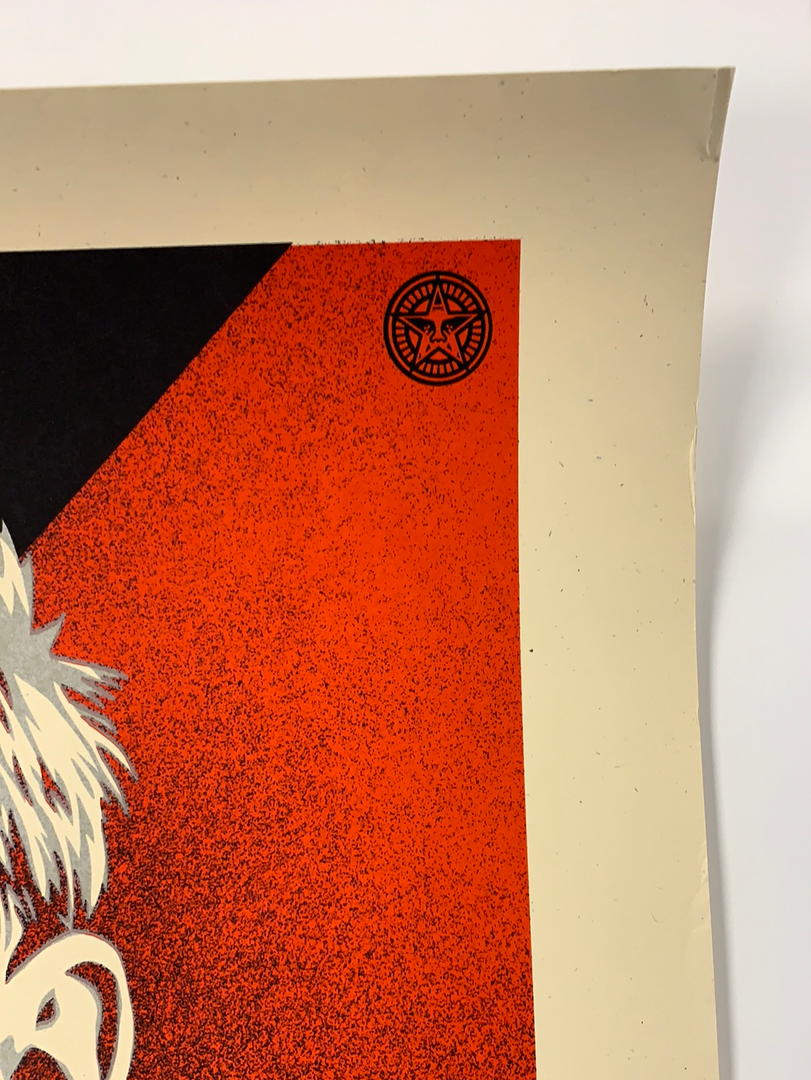 Andy Gill - 2020 Shepard Fairey (edge Wear) Poster Obey Anti-Hero UK Art Print Art Prints 6 Andy Gill - 2020 Shepard Fairey (edge Wear) Poster Obey Anti-Hero UK Art Print Art Prints