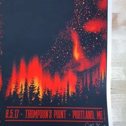Alabama Shakes - 2017 Todd Slater Poster Portland, ME Thompson's