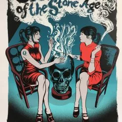 Queens Of The Stone Age - 2008 Justin Hampton Poster Calgary, CAN Calgary Stampe